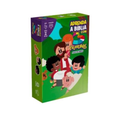 Aprenda a Bíblia Com 3 Palavrinhas | Jogo De Cartas | Livreto