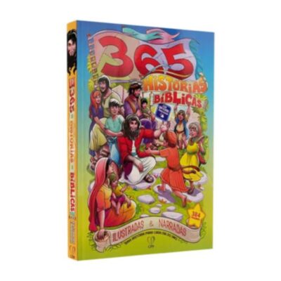 LIVRO 365 HISTÓRIAS BÍBLICAS ILUSTRADAS E NARRADAS