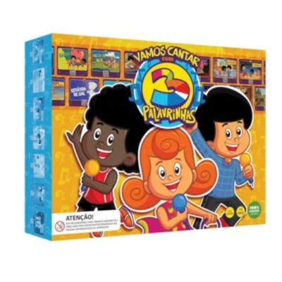 Jogo Vamos Cantar Com 3 Palavrinhas